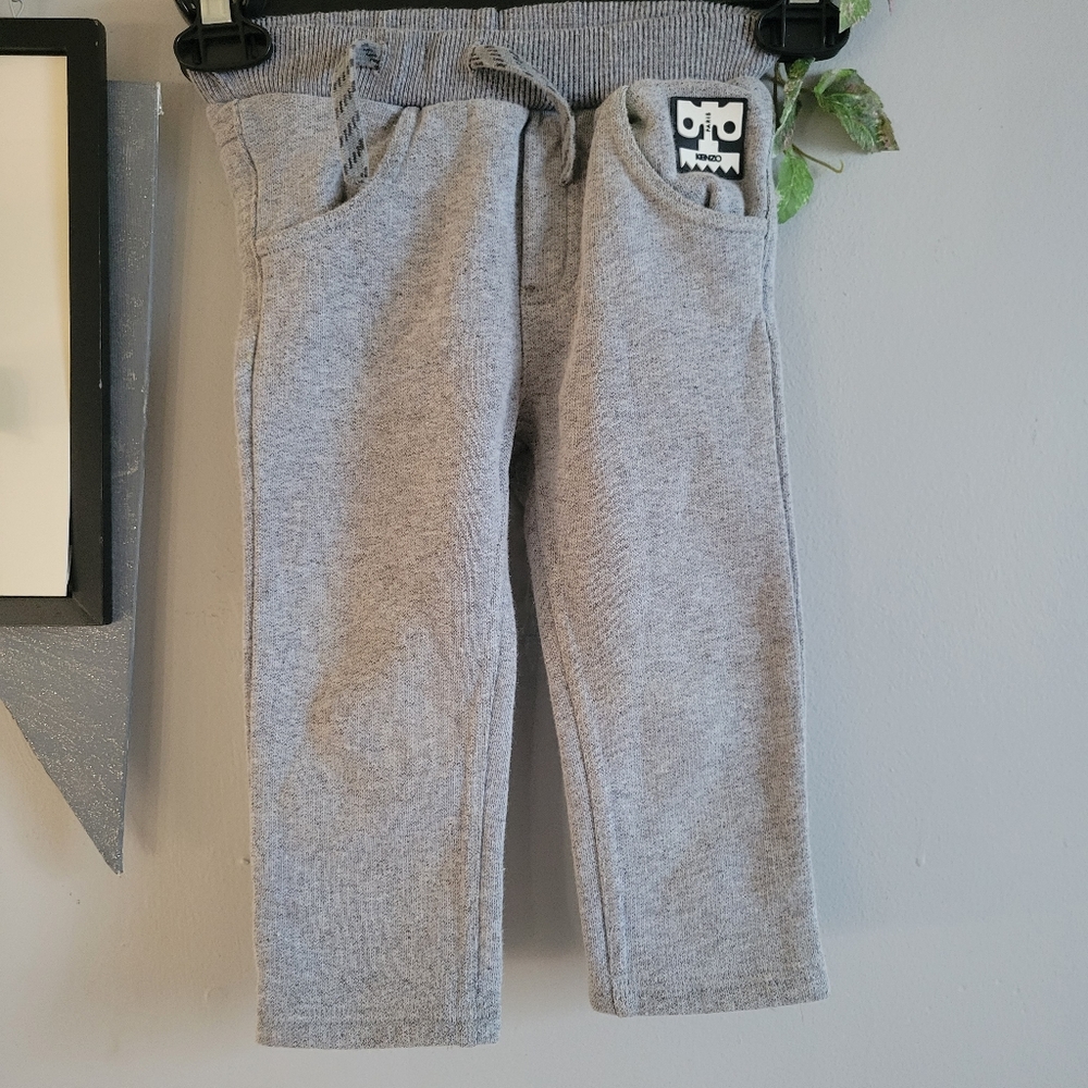Kenzo Kids Paris Fleece Lined Jogger Sweatpants 18‎ M Months